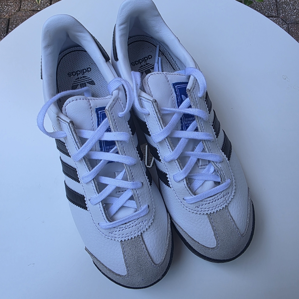 Adidas White and Black Sneakers